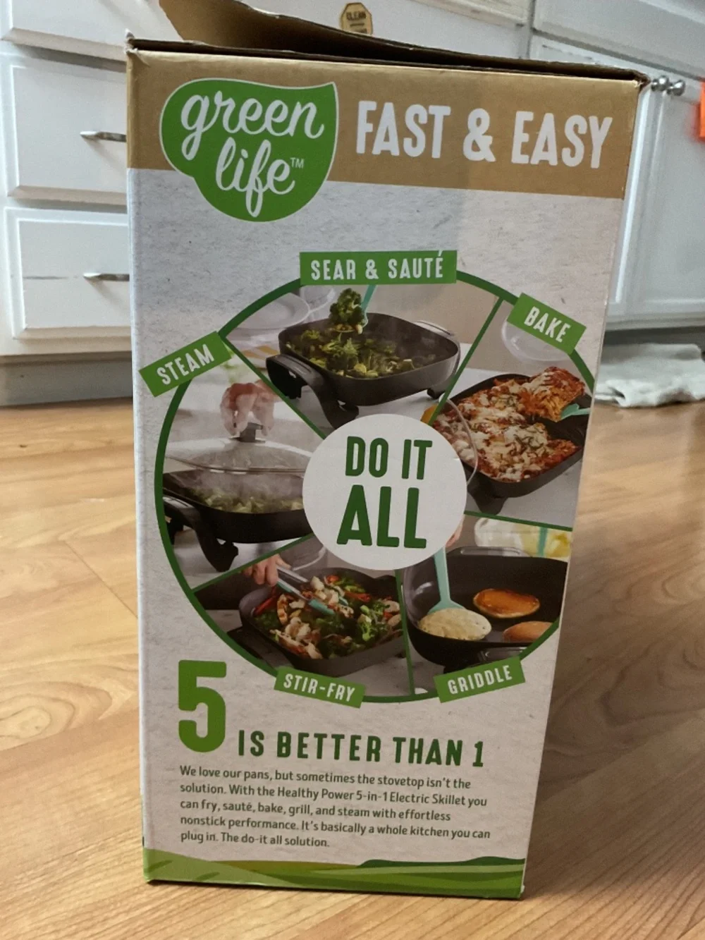 GREENLIFE HEALTHY POWER 5-In-1 ELECTRIC SKILLET